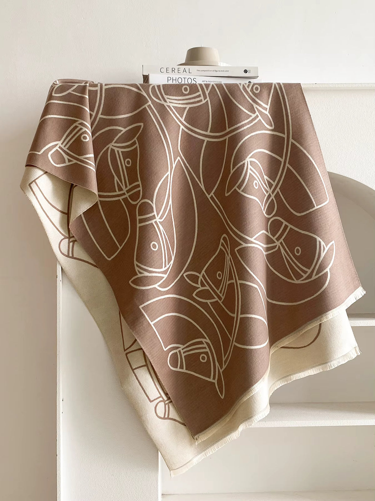 Sydney Pashmina Scarf Khaki