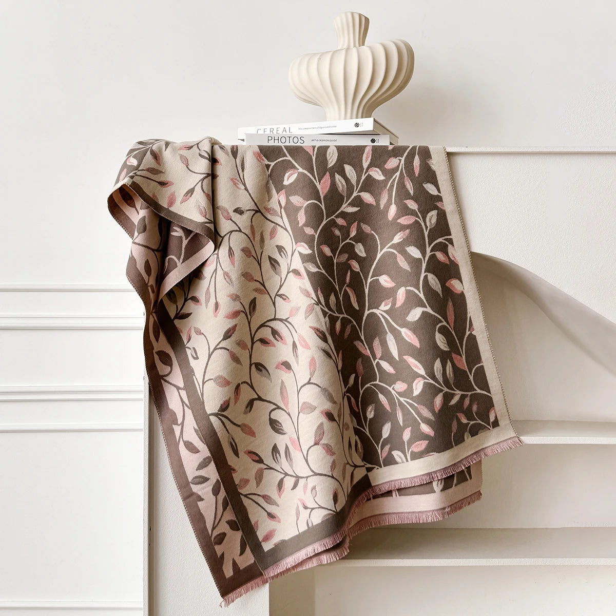 Livietta Pashmina Scarf Khaki