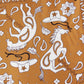 Animals Coffee Double Print Scarf / 90cm