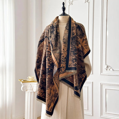 Foresta Pashmina Scarf Brown