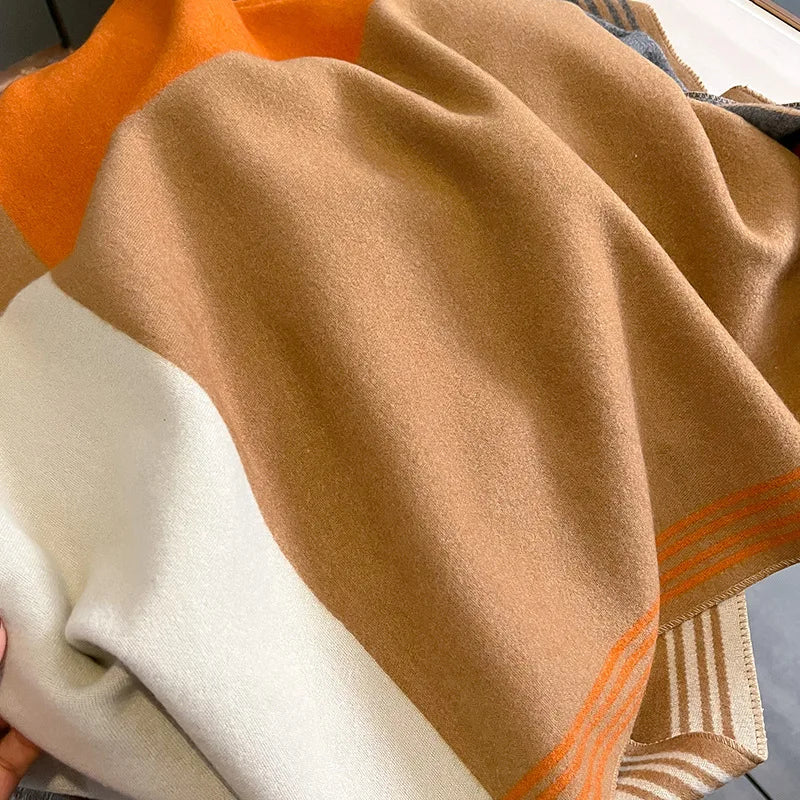 Gerbina Pashmina Scarf Khaki