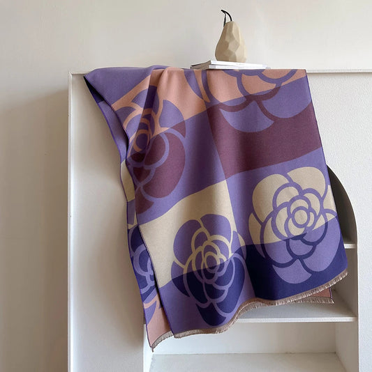 Rosinella Pashmina Scarf Purple