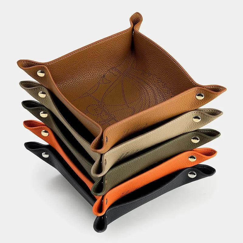 Sella Leather Valet Tray