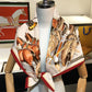 Carriage Horses Silk Scarf / 90cm