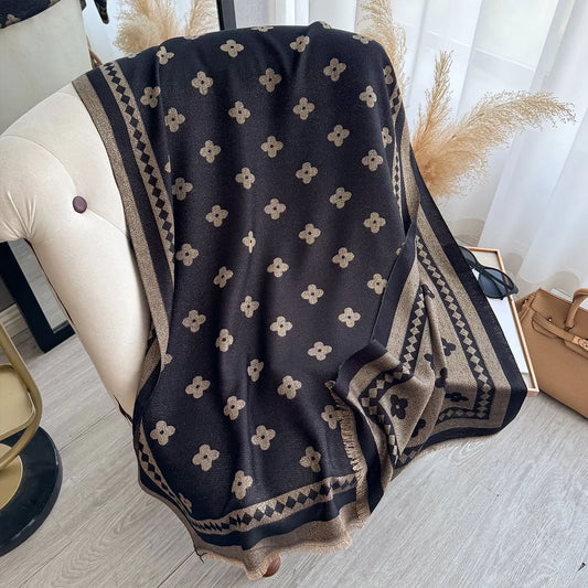 Gigia Pashmina Scarf Black