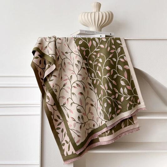 Livietta Pashmina Scarf Green