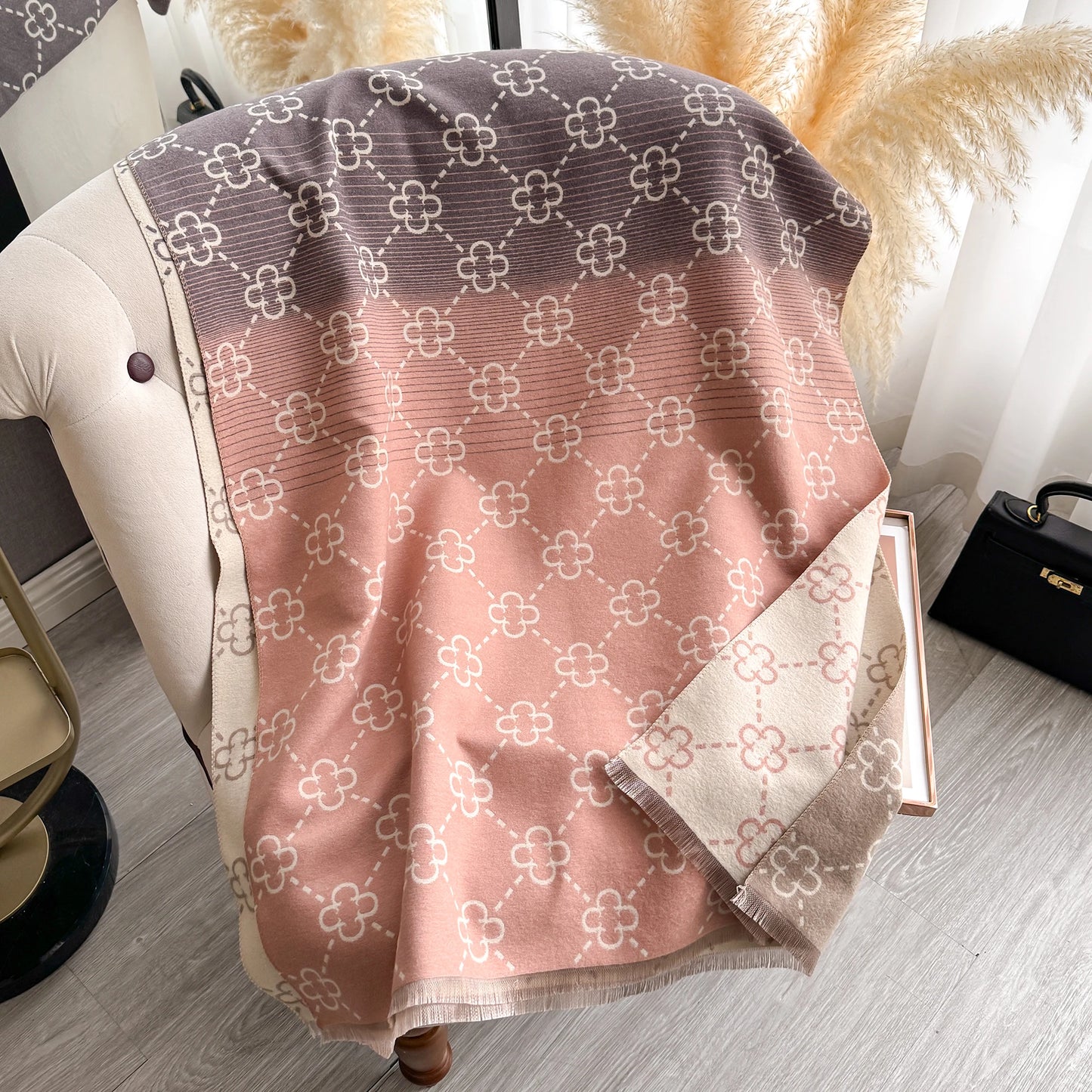 Arianna Pashmina Scarf Pink