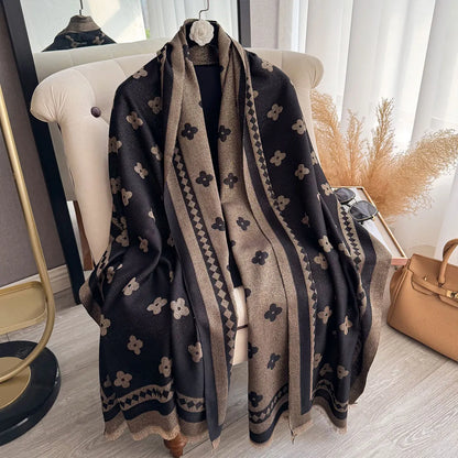 Gigia Pashmina Scarf Black