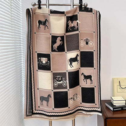Lilou Pashmina Scarf Khaki