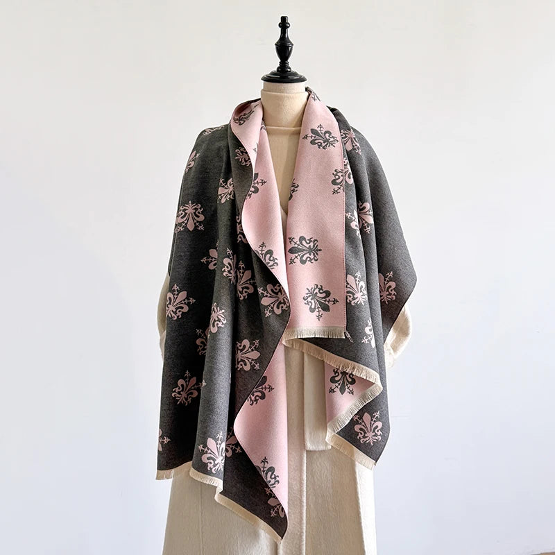 Isanna Pashmina Scarf Dark Gray