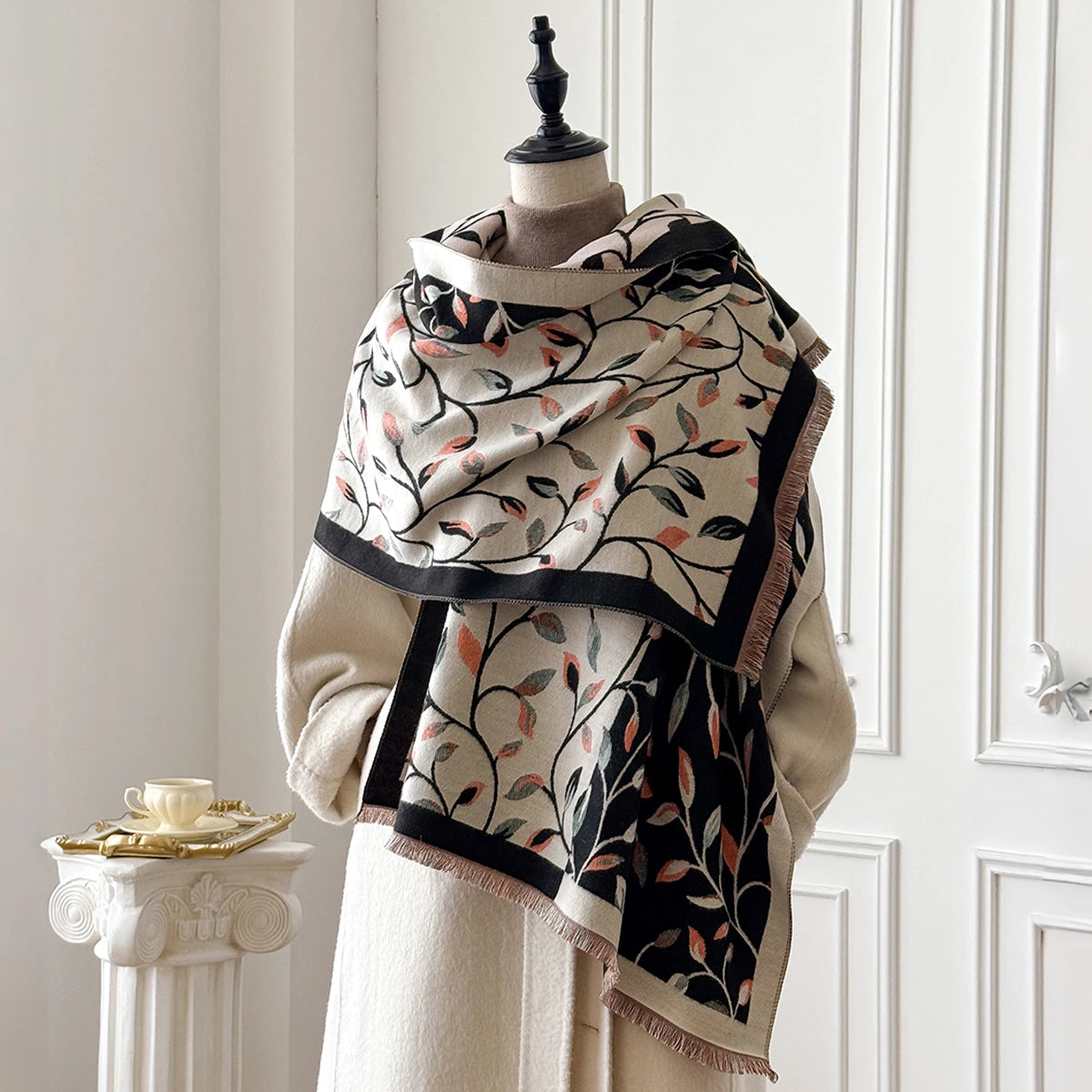 Livietta Pashmina Scarf Black