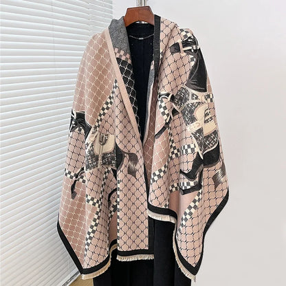 Cezanne Pashmina Scarf Coffee