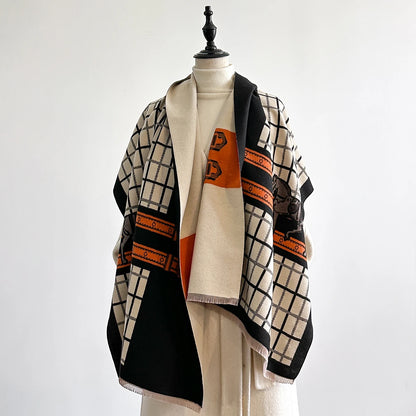 Ninette Pashmina Scarf Black
