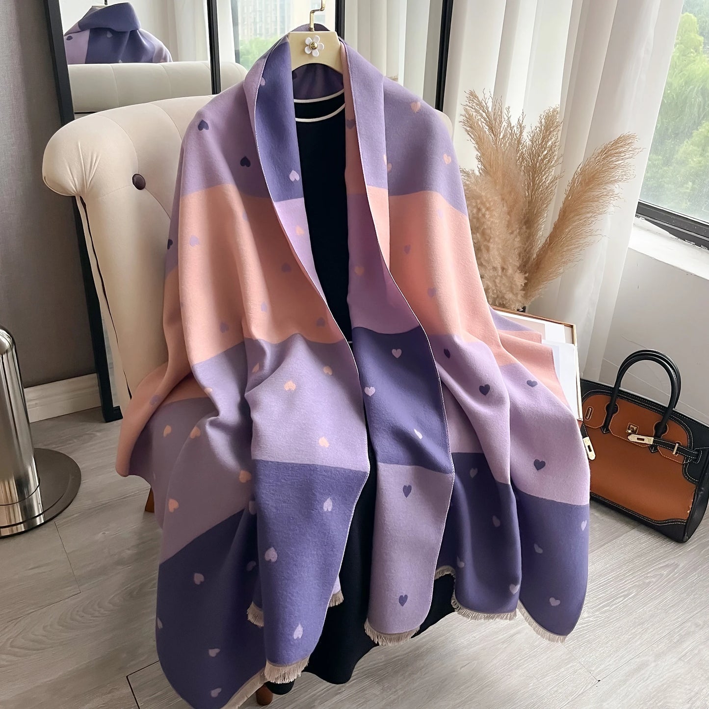 Civita Pashmina Scarf Purple