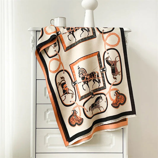 Amedea Pashmina Scarf Beige