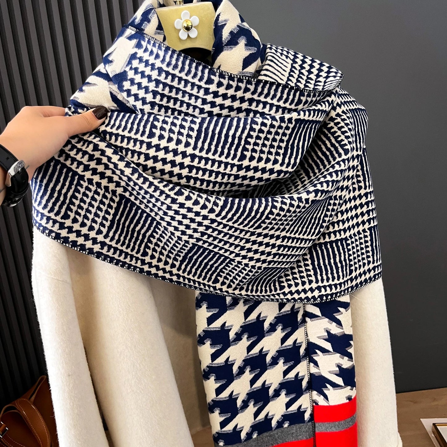 Cita Pashmina Scarf Blue