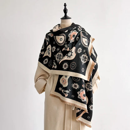Sisinia Pashmina Scarf Black