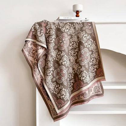 Floria Pashmina Scarf Khaki