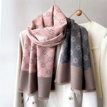 Aristea Pashmina Scarf Pink