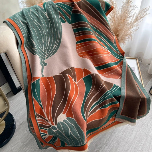 Lieta Pashmina Scarf Orange