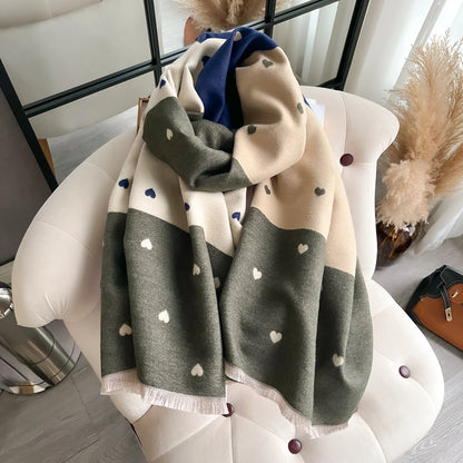 Civita Pashmina Scarf Blue
