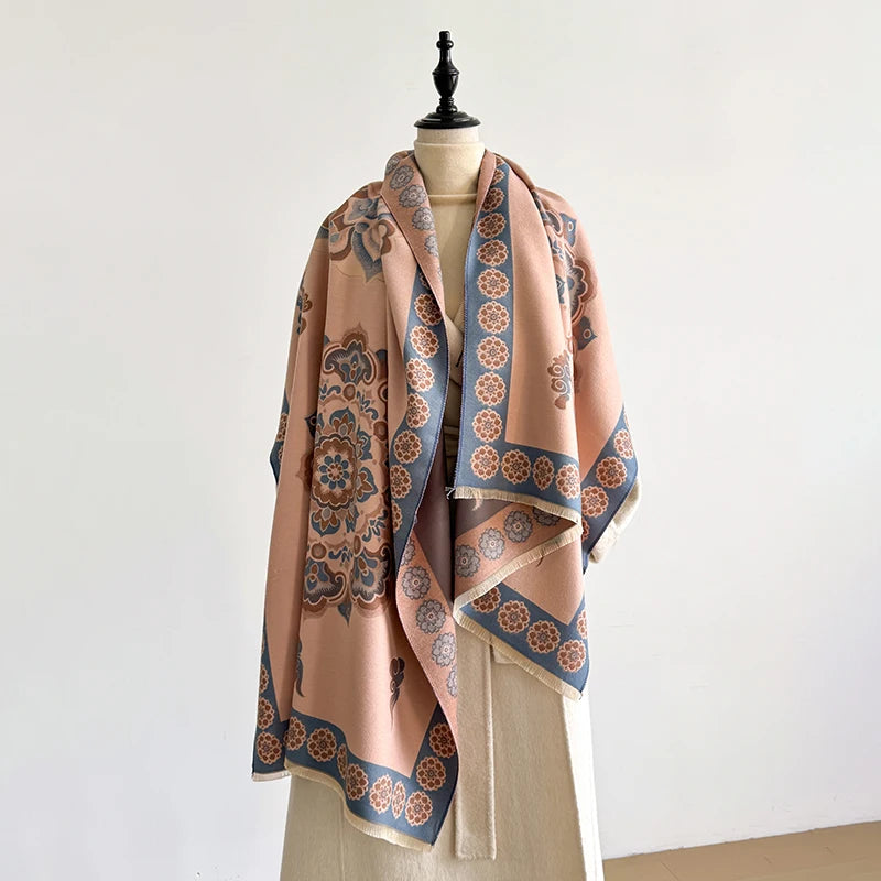 Manilla Pashmina Scarf Pink