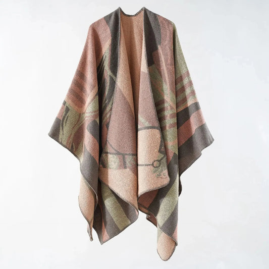 Chiara Poncho Pink