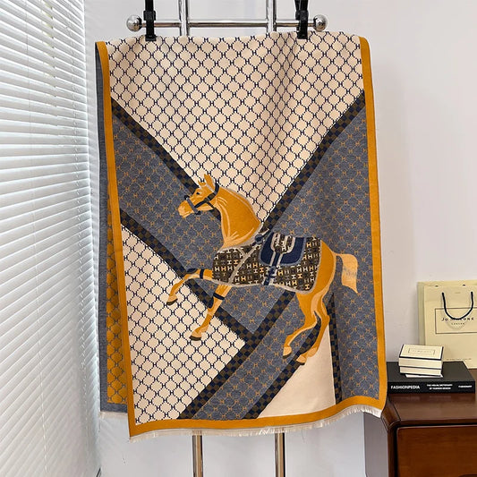 Cezanne Pashmina Scarf Yellow