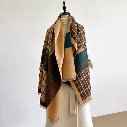 Ninette Pashmina Scarf Brown