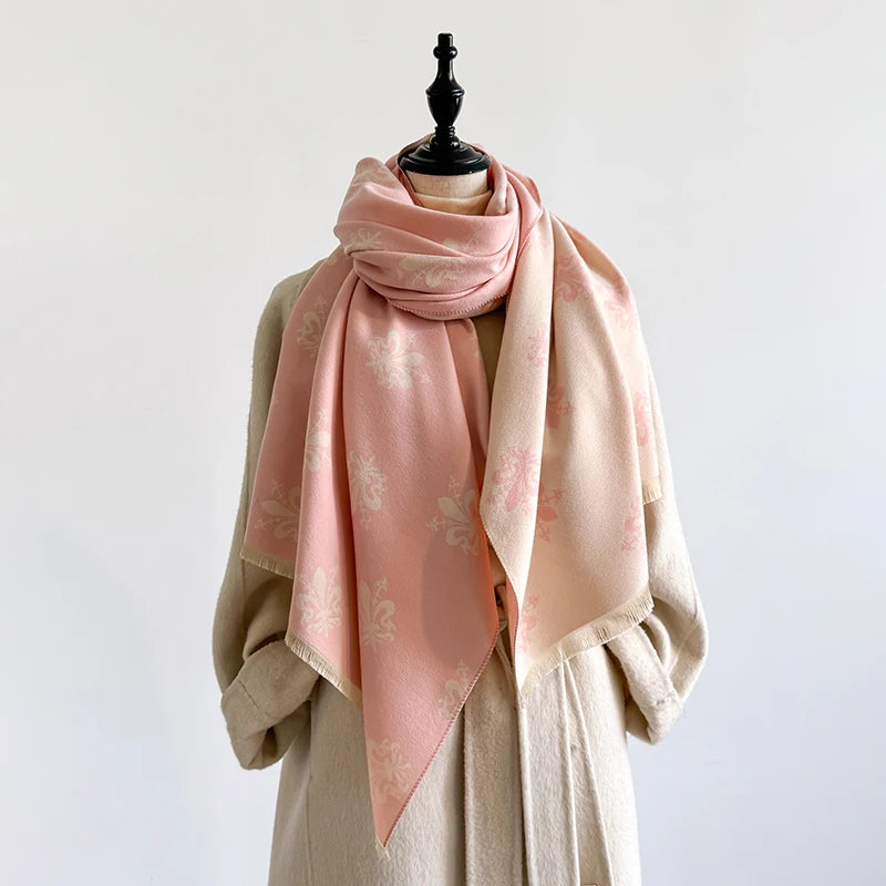 Isanna Pashmina Scarf Pink