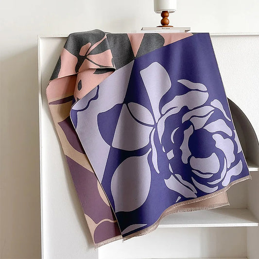 Rocchina Pashmina Scarf Purple