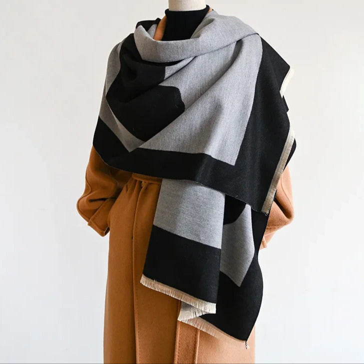 Bellagio Pashmina Scarf Gray
