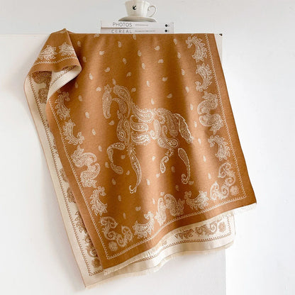 Cerise Pashmina Scarf Light Brown