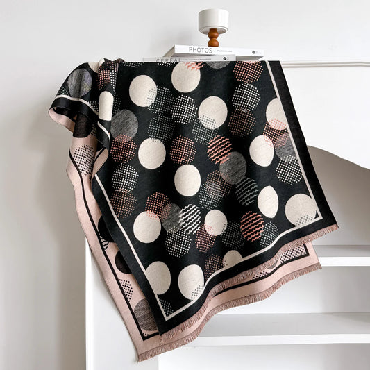 Ciretta Pashmina Scarf Black