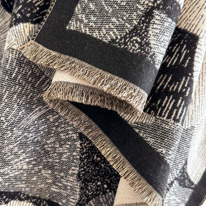 Mascia Pashmina Scarf Black