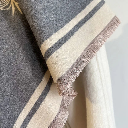 Apollonia Pashmina Scarf Gray