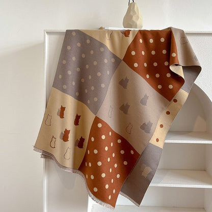 Lazara Luxury Pashminas Scarves / Cats