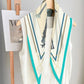 Sienna Beige Silk Diamond Scarf
