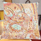 Foreast City Orange Silk Scarf / 90cm
