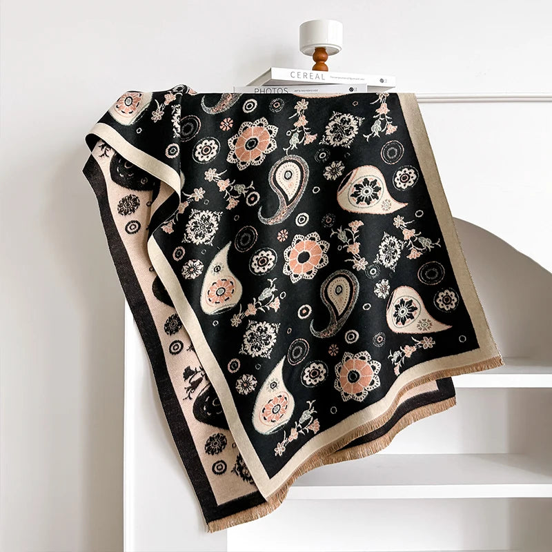 Sisinia Pashmina Scarf Black