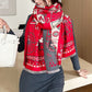 Laure Pashmina Scarf Red