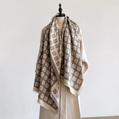 Scilla Pashmina Scarf Gray