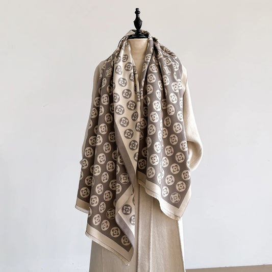 Scilla Pashmina Scarf Gray