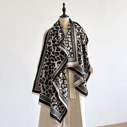Tindara Pashmina Scarf Black