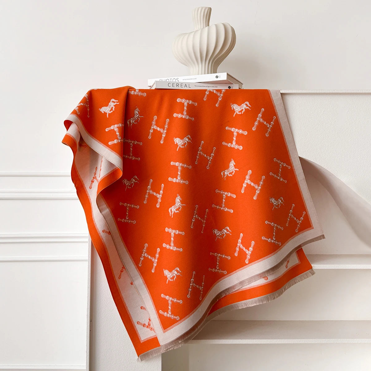 Vivienne Pashmina Scarf Orange