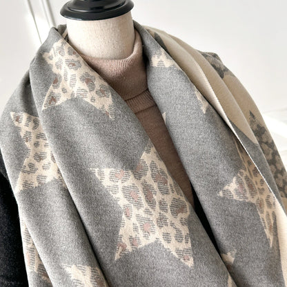Stellia Pashmina Scarf Gray