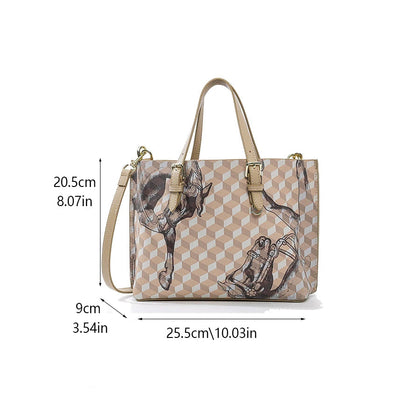 Lono Crossbody Bag with Horse Motif