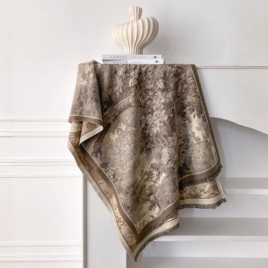 Foresta Pashmina Scarf Khaki