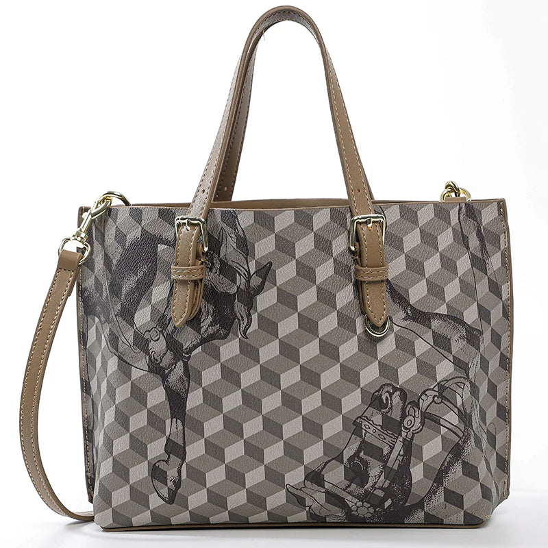 Lono Crossbody Bag with Horse Motif