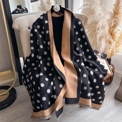 Tusolina Pashmina Scarf Black